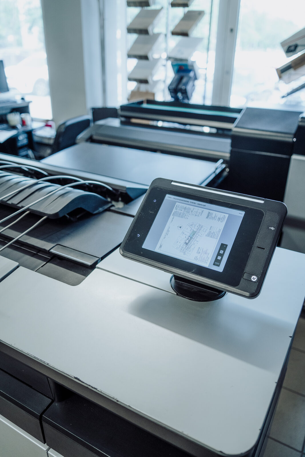 Druk wielkoformatowy — plakaty i rysunki techniczne, Widrymm Tychy